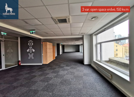 Nuomojamos administracinės patalpos Šeimyniškių g., Centras, Vilniaus m., Vilniaus m. sav., 175 m2 ploto