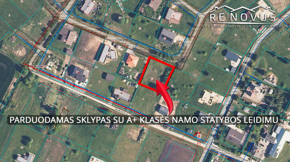 Parduodamas sklypas Pilies g., Aukštelkės k., Šiaulių r. sav., 10.80 a ploto 17