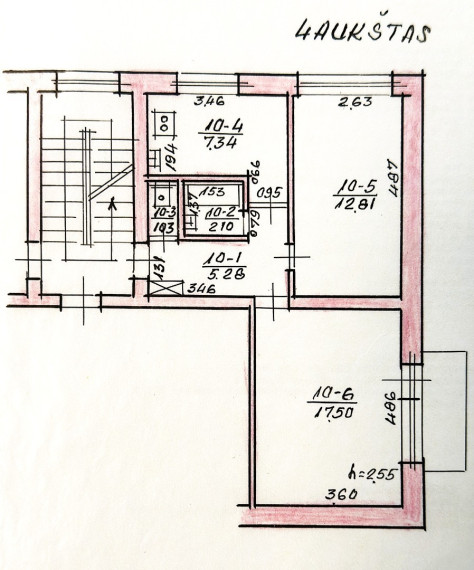 Parduodamas butas Vytauto g., Prienų m., Prienų r. sav., 46.06 m2 ploto, 2 kambariai 13