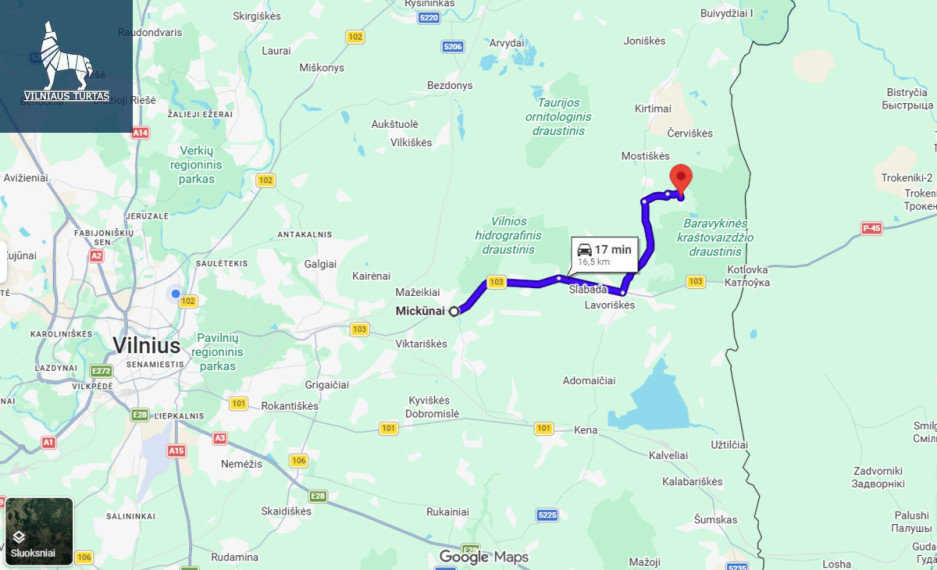 Parduodamas  sklypas Puntuzų k., Vilniaus r. sav., 808 a ploto 6