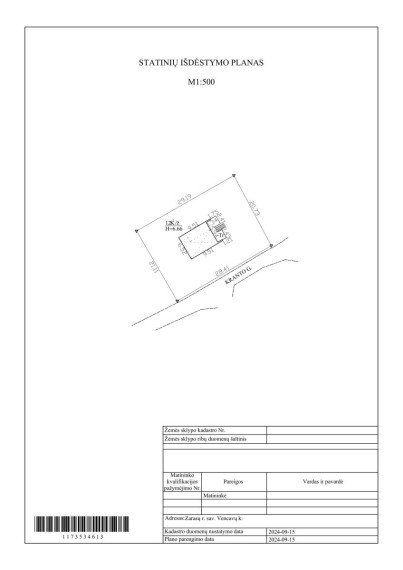 Parduodamas namas Kranto g., Naujasodžio k., Zarasų r. sav., 103.49 m² ploto 4 kambariai 19
