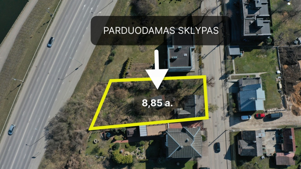 Parduodamas  sklypas Marvelės g., Kauno m., Kauno m. sav., 8.85 a ploto 2
