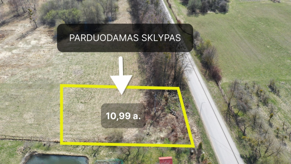 Parduodamas kitos paskirties sklypas Pelėdų g., Akademijos mstl., Kauno r. sav., 10.99 a ploto 1