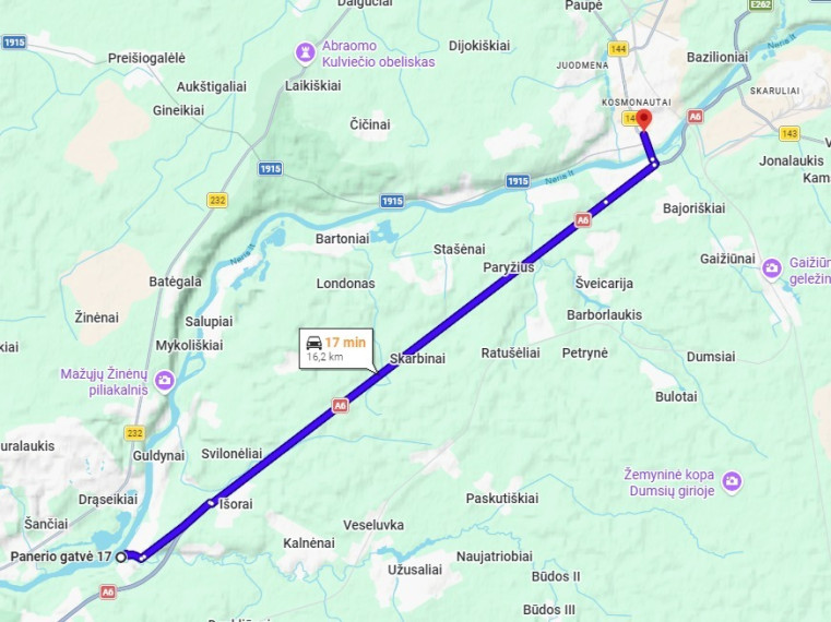Parduodamas kitos paskirties sklypas Panerio g., Šešuvos k., Jonavos r. sav., 15 a ploto 9
