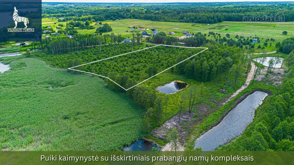 Parduodamas  sklypas Liešiškių k., Molėtų r. sav., 163.2 a ploto 12