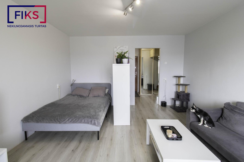 Parduodamas butas Šarkuvos g., Šilainiai, Kauno m., Kauno m. sav., 35.57 m² ploto 1 kambarys 4