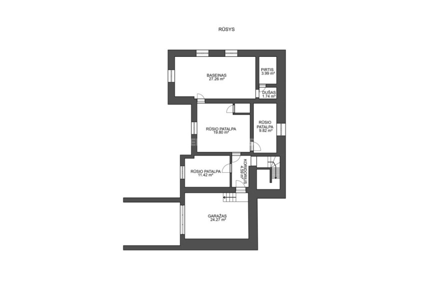 Parduodamas namas Kryžiokų g., Balsiai, Vilniaus m., Vilniaus m. sav., 276 m2 ploto, 2 aukštai 19