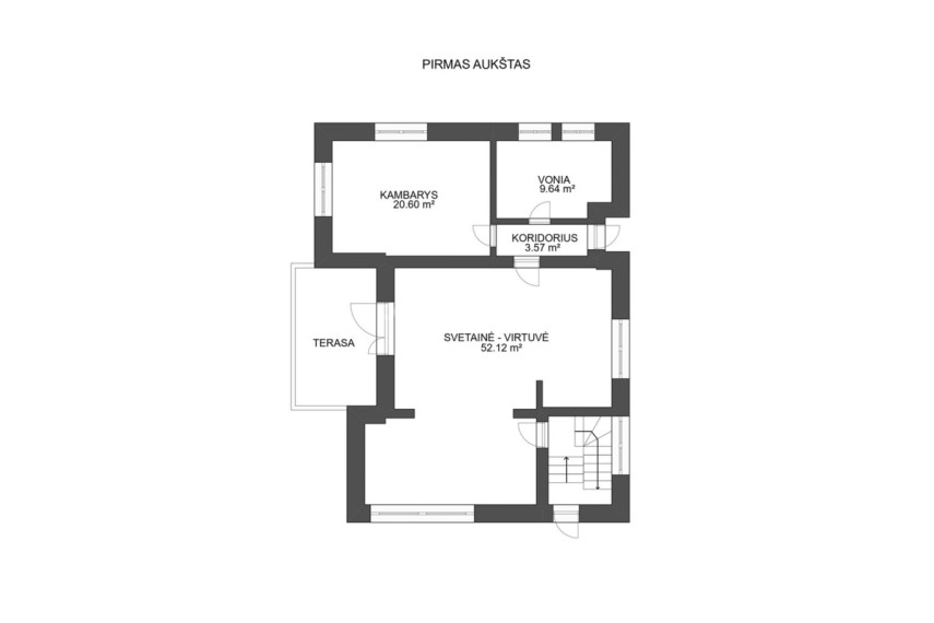 Parduodamas namas Kryžiokų g., Balsiai, Vilniaus m., Vilniaus m. sav., 276 m2 ploto, 2 aukštai 20