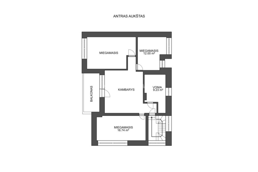 Parduodamas namas Kryžiokų g., Balsiai, Vilniaus m., Vilniaus m. sav., 276 m2 ploto, 2 aukštai 21