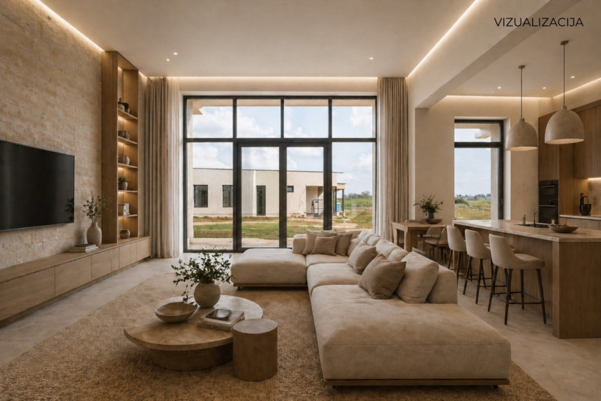 Parduodamas namas Prašiškių g., Vanaginės k., Vilniaus r. sav., 160.75 m2 ploto, 1 aukštai 4