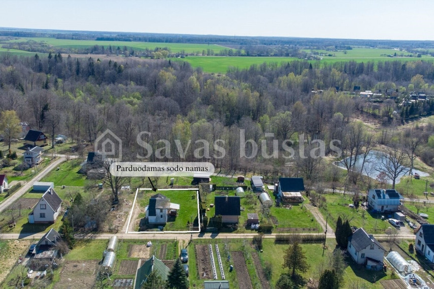 Parduodamas namas Neries g., Gaižuvėlės k., Kauno r. sav., 68.59 m2 ploto, 1 aukštai 2