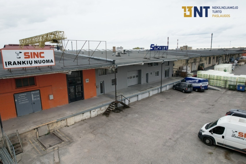PREKYBOS-SANDĖLIAVIMO PATALPOS, SU RAMPA IR KELTUVU 14