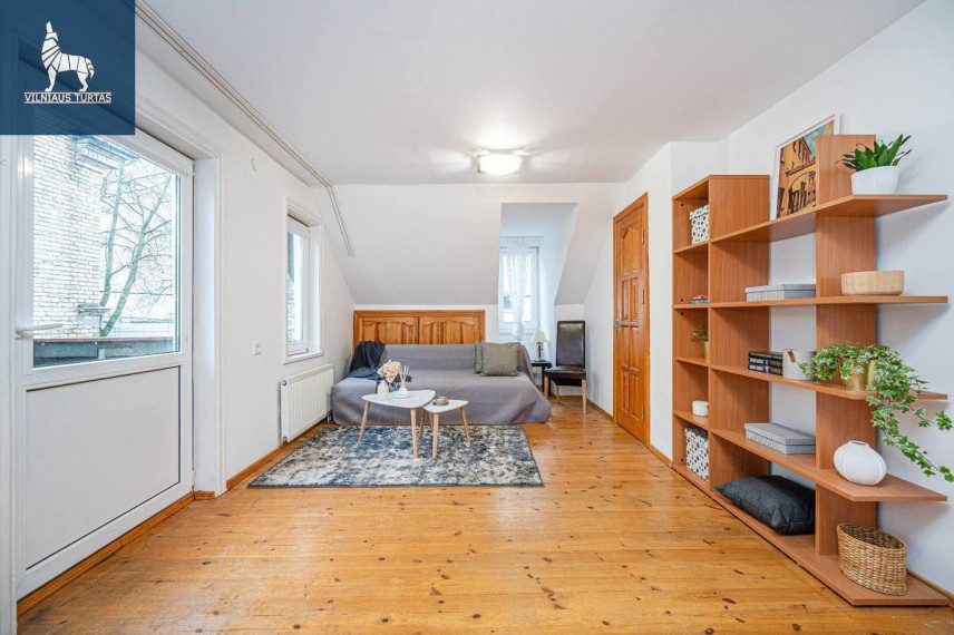Parduodamas butas Pušų g., Žvėrynas, Vilniaus m., Vilniaus m. sav., 29.13 m2 ploto, 1 kambariai 1