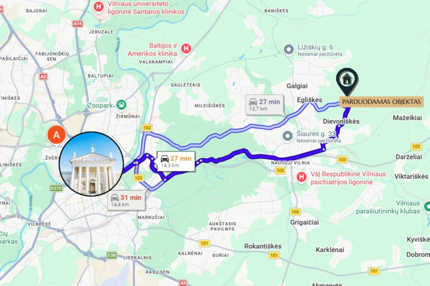 Parduodamas  sklypas Kairėnų k., Vilniaus r. sav., 49.32 a ploto 20