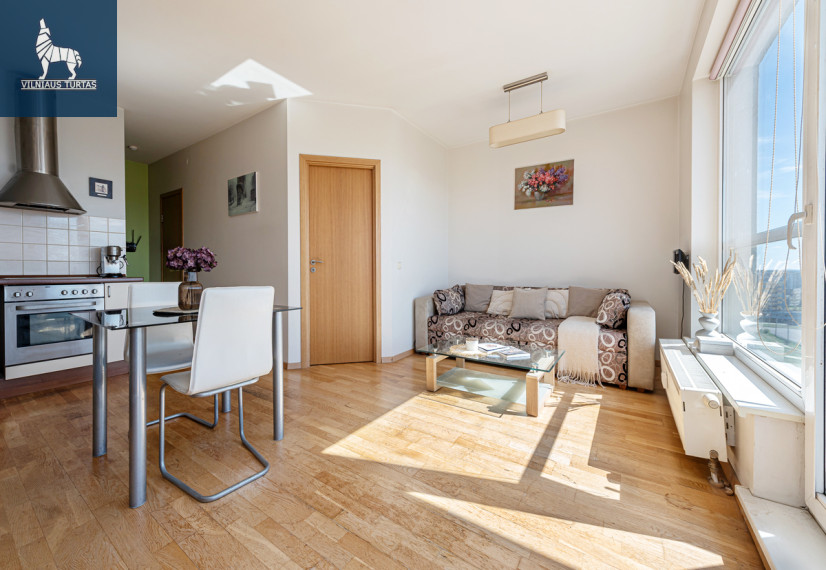 Parduodamas butas Pavilnionių g., Pašilaičiai, Vilniaus m., Vilniaus m. sav., 38 m2 ploto, 2 kambariai 3