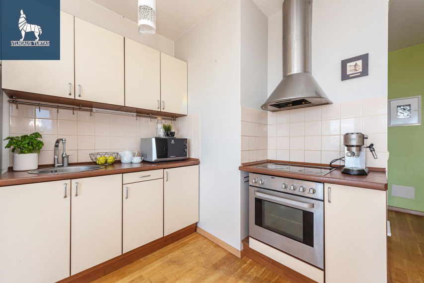 Parduodamas butas Pavilnionių g., Pašilaičiai, Vilniaus m., Vilniaus m. sav., 38 m2 ploto, 2 kambariai 9