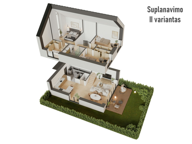 Parduodamas butas Žemoji g., Pavilnys, Vilniaus m., Vilniaus m. sav., 100 m2 ploto, 4 kambariai 15