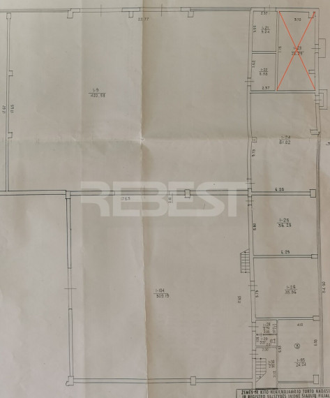 Nuomojamos paslaugų, prekybos patalpos Išradėjų g., Verduliai, Šiaulių m., Šiaulių m. sav., 800 m2 ploto 14