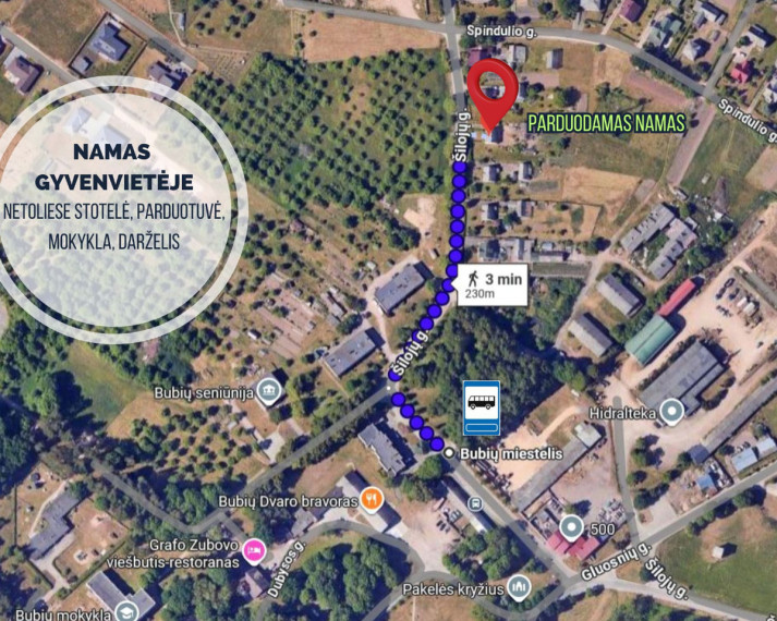 Parduodamas namas Šilojų g., Bubių k., Šiaulių r. sav., 82.99 m2 ploto, 1 aukštai 22