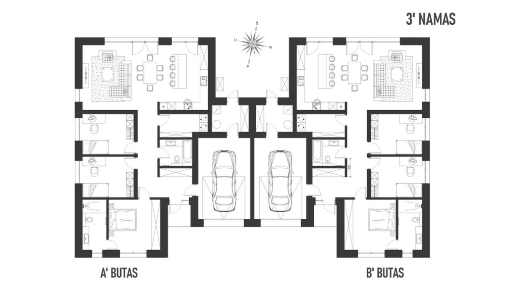 Parduodamas namas Kalvų g., Papiškių k., Vilniaus r. sav., 144.00 m² ploto 4 kambariai 8