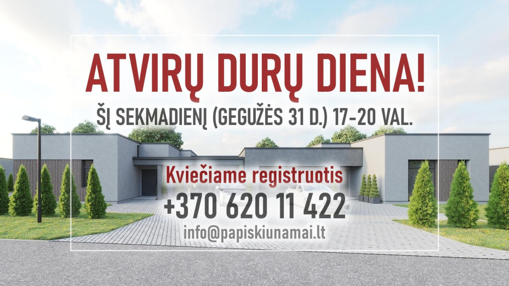 Parduodamas namas Kalvų g., Papiškių k., Vilniaus r. sav., 140.00 m² ploto 4 kambariai 2