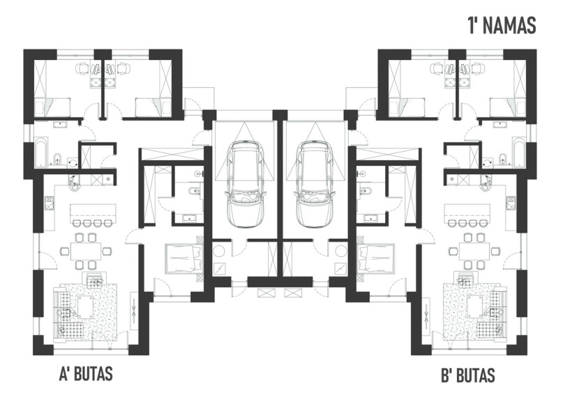 Parduodamas namas Kalvų g., Papiškių k., Vilniaus r. sav., 140.00 m² ploto 4 kambariai 8