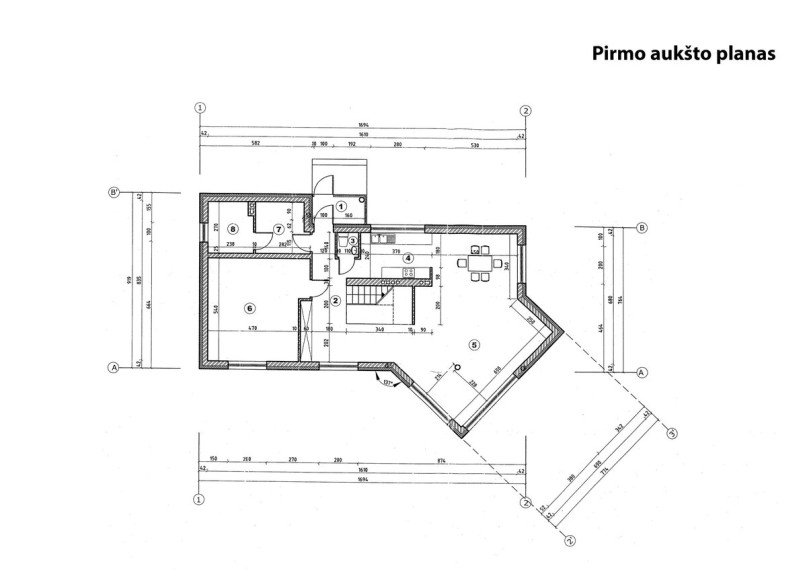 Parduodamas namas M. K. Šemetos g., Bajorai, Vilniaus m., Vilniaus m. sav., 229.75 m2 ploto, 2 aukštai 16