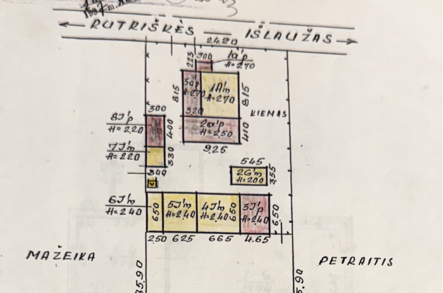 Parduodamas namas Tulpių g., Gražučių k., Prienų r. sav., 97.98 m2 ploto, 1 aukštai 34