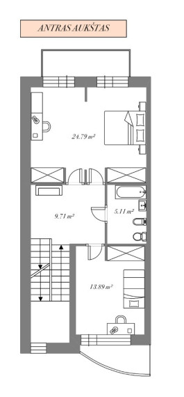 Parduodamas namas Mykolo Šulco g., Vilniaus m., Vilniaus m. sav., 207.71 m2 ploto, 2 aukštai 47