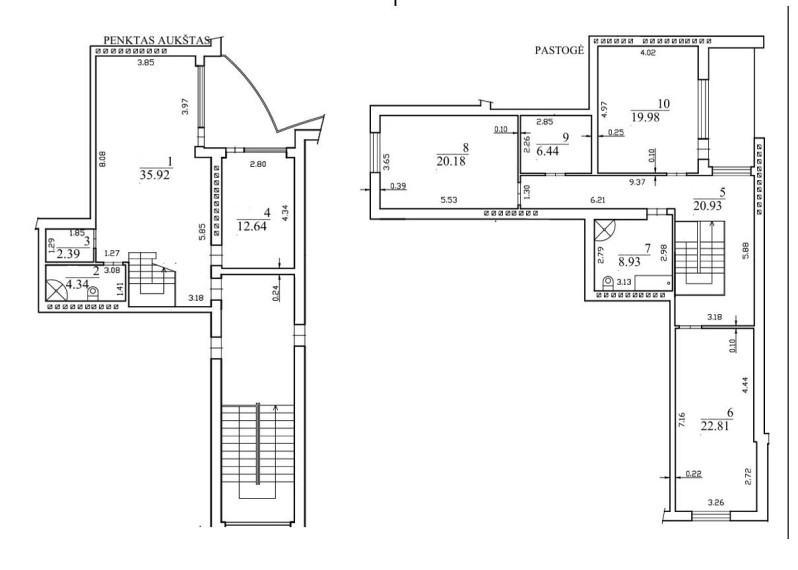 Nuomojamas butas Šiaulių m., Šiaulių m. sav., 154.56 m² ploto 5 kambariai 27