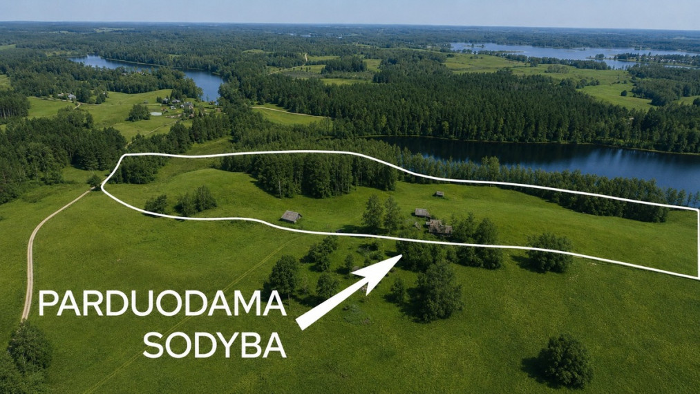 Parduodamas namas Čepeliškių k., Zarasų r. sav., 75.92 m2 ploto, 1 aukštai 2