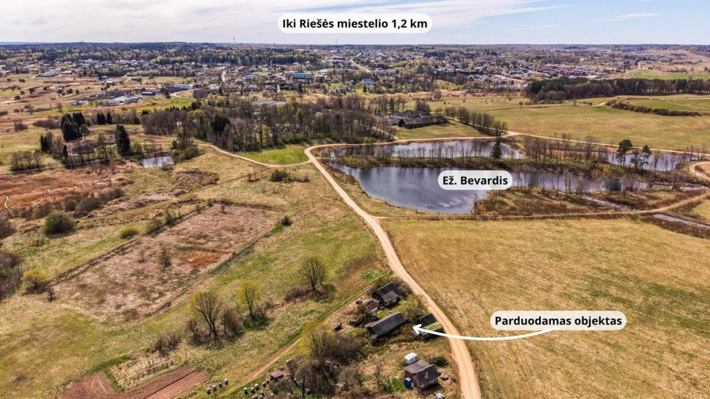 Parduodamas kitos paskirties sklypas Žirgų g., Riešės k., Vilniaus r. sav., 21.56 a ploto 4