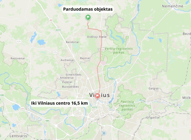 Parduodamas kitos paskirties sklypas Žirgų g., Riešės k., Vilniaus r. sav., 21.56 a ploto 7
