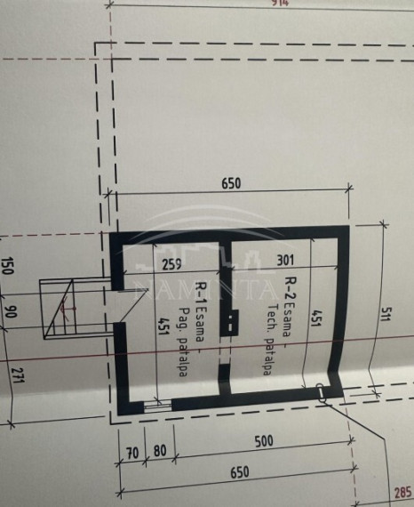 Parduodamas namas Šnaukštų k., Klaipėdos r. sav., 80 m2 ploto, 1 aukštai 5