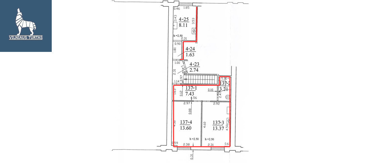 Parduodamas butas Vaduvos g., Žemieji Paneriai, Vilniaus m., Vilniaus m. sav., 44.03 m2 ploto, 2 kambariai 13