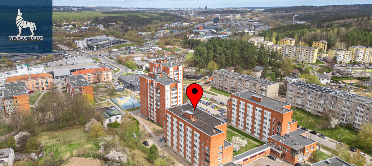Parduodamas butas Vaduvos g., Žemieji Paneriai, Vilniaus m., Vilniaus m. sav., 44.03 m2 ploto, 2 kambariai 20