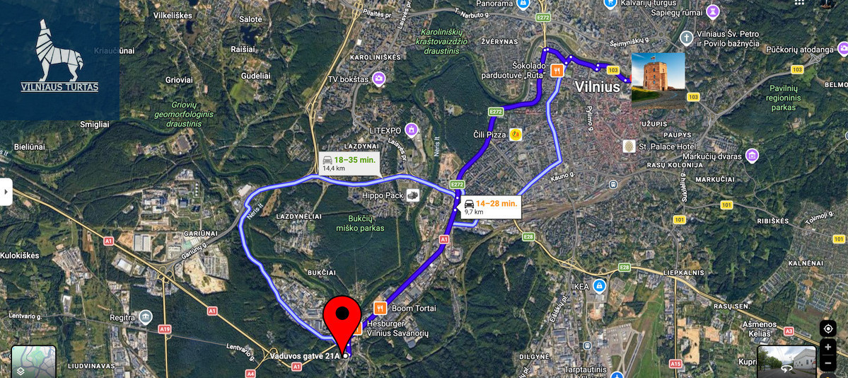 Parduodamas butas Vaduvos g., Žemieji Paneriai, Vilniaus m., Vilniaus m. sav., 44.03 m2 ploto, 2 kambariai 22