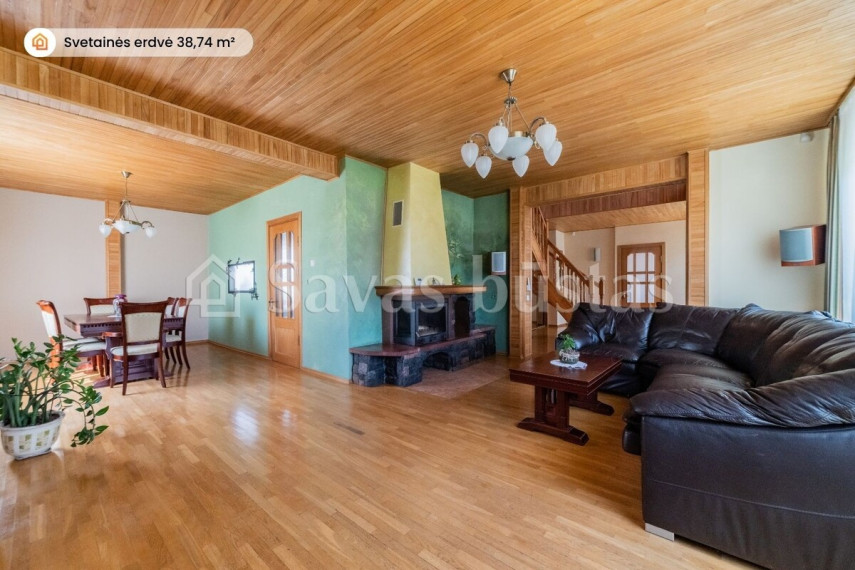 Parduodamas namas Žemkalnio g., Šiaulių m., Šiaulių m. sav., 202.96 m2 ploto, 1 aukštai 4