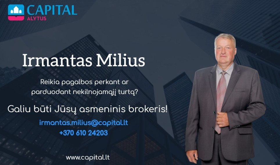 Parduodamos administracinės, gamybinės, kitos paskirties, maitinimo, paslaugų, prekybos, sandėliavimo patalpos Kalniškės g., Alytaus m., Alytaus m. sav., 356.14 m2 ploto 32