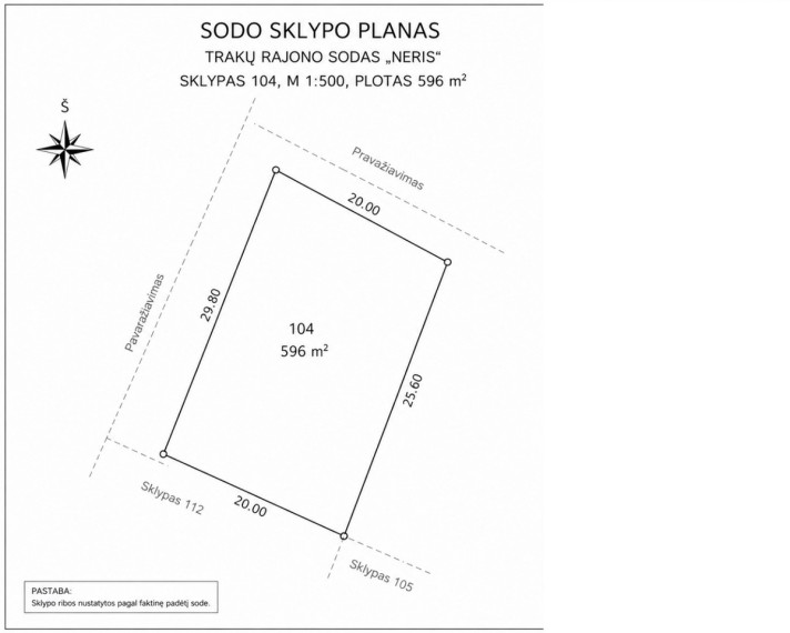 Parduodamas namas Kaštonų g., Valų k., Trakų r. sav., 20 m2 ploto, 1 aukštai 15
