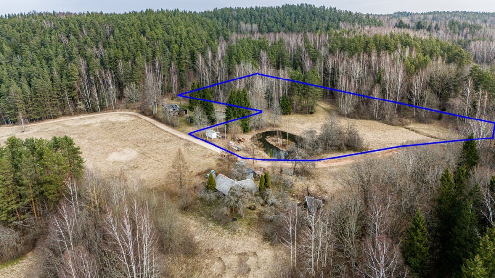 Parduodamas  sklypas Bėčionių k., Ignalinos r. sav., 1620 a ploto 15
