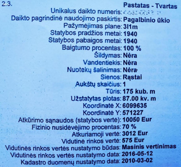 Parduodamas sklypas Mokyklos g., Alionių I k., Širvintų r. sav., 1373 a ploto 10