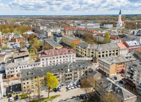 Parduodamas butas Vilniaus g., Šiaulių m., Šiaulių m. sav., 44.22 m2 ploto, 1 kambariai