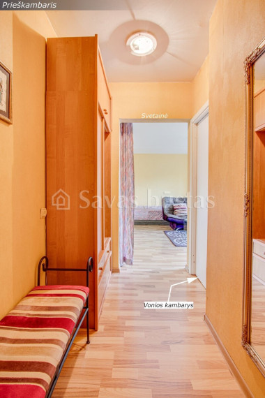 Parduodamas butas Vilniaus g., Šiaulių m., Šiaulių m. sav., 44.22 m2 ploto, 1 kambariai 11
