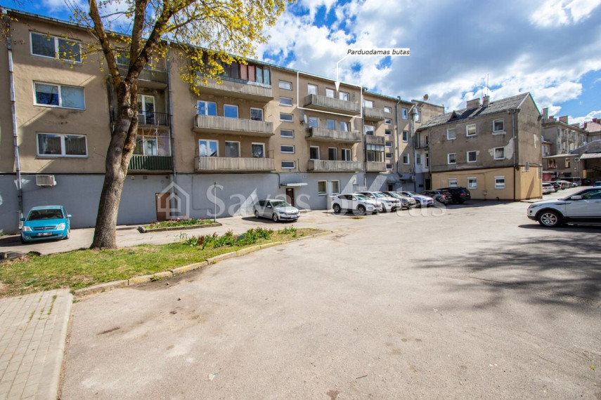 Parduodamas butas Vilniaus g., Šiaulių m., Šiaulių m. sav., 44.22 m2 ploto, 1 kambariai 19