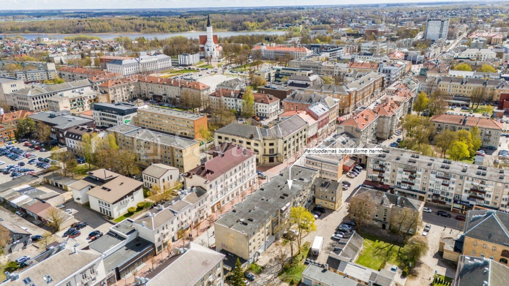 Parduodamas butas Vilniaus g., Šiaulių m., Šiaulių m. sav., 44.22 m2 ploto, 1 kambariai 22