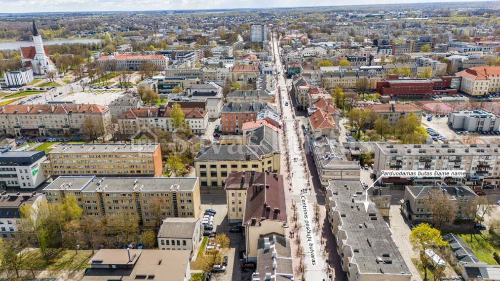Parduodamas butas Vilniaus g., Šiaulių m., Šiaulių m. sav., 44.22 m2 ploto, 1 kambariai 23