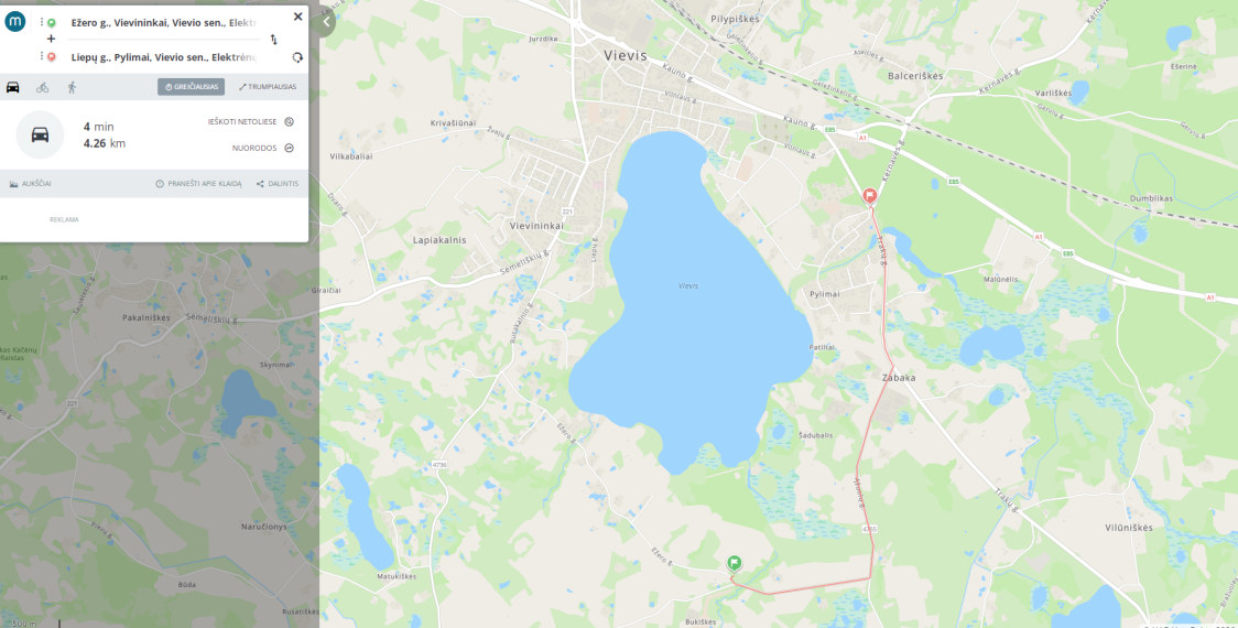 Parduodamas sklypas Vievininkų k., Elektrėnų sav., 119.00 a ploto 7