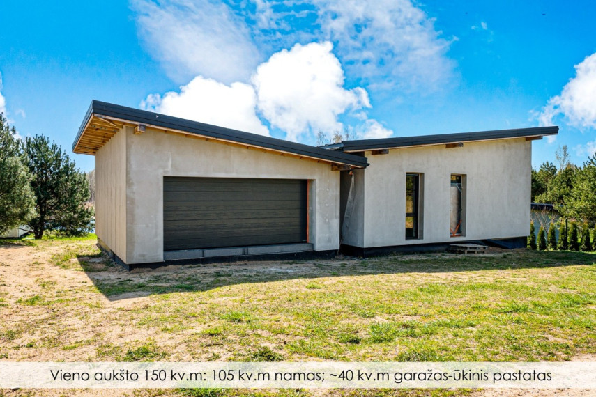 Parduodamas namas Pusiasalio g., Peliūnų k., Elektrėnų sav., 150 m2 ploto, 1 aukštai 11