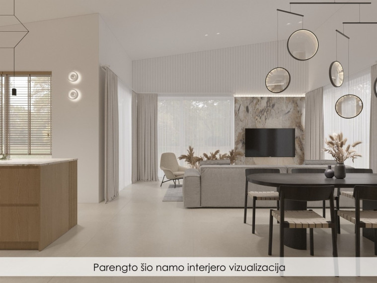 Parduodamas namas Pusiasalio g., Peliūnų k., Elektrėnų sav., 150 m2 ploto, 1 aukštai 31